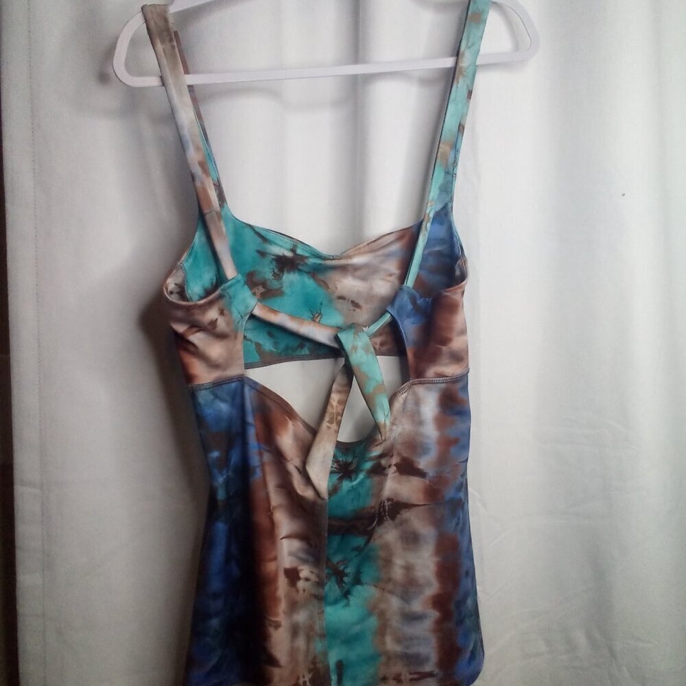 Mika Tank Top L Strappy Yoga Athletic Active Colorful - Picture 6 of 16